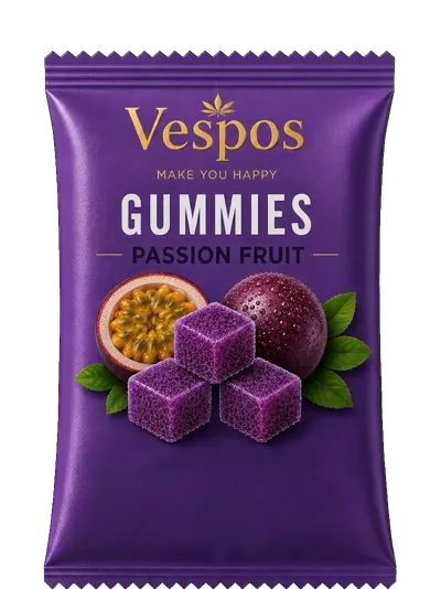 Vespos Gummies Passion Fruit pouch