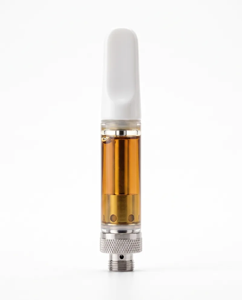 Cedar Ground — 510 ceramic CBD cartridge with warm honey oil
