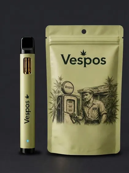 Vespos Solo Citrus Sour pen and pouch