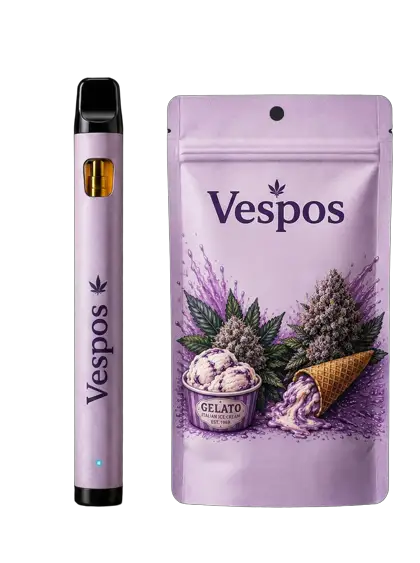Vespos Solo Gelato pen and pouch