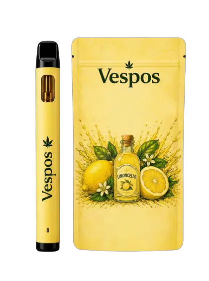 Vespos Solo Limoncello pen and pouch