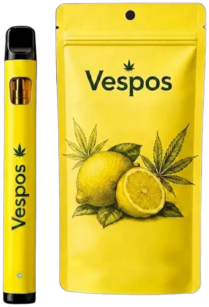 Vespos Solo Super Lemon Haze pen and pouch